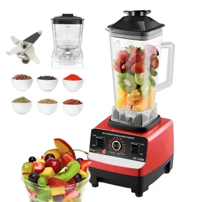 Blender mit doppeltem Behälter, hochleistungsstark, Smoothie-Maker