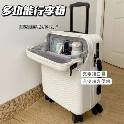New ANA All Nippon Airways front-opening box ultra-lightweight wheeled luggage silent universal wheel travel suitcase password box