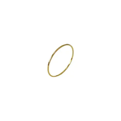 简约气质极细0.5mm光圈素戒钛钢戒指女小众高级感叠戴基础戒尾戒
