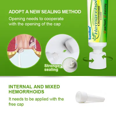 Sumifun Hemoroid Kremi ve Fitil Seti, İç ve Dış Kullanım, Aplikatörlü, K10014