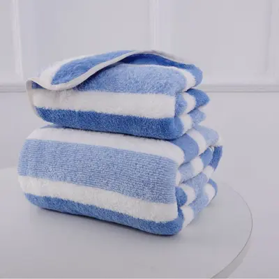 2024 Cross-border Wide-bordered Towel Home-type Adult Towel Absorbent Soft Non-shedding Thickened Face Washing Towel - 11