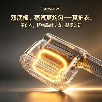 跨境新款便携式多功能干湿两用挂烫机大功率电熨斗超强蒸汽熨烫机