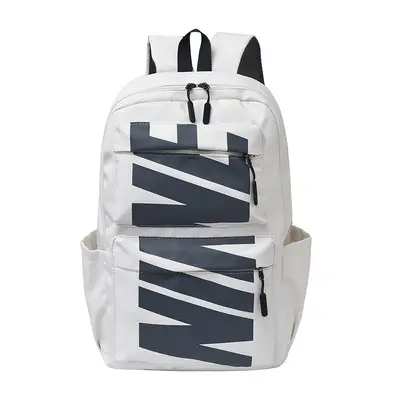 Korean-Style Large-Capacity Backpack with Letter Print - 8