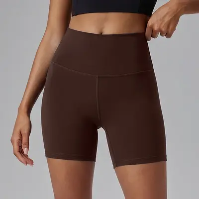 Kadın hızlı kuruyan yoga tenis şortu, elastik, nefes alabilen, üç çeyrek - 10