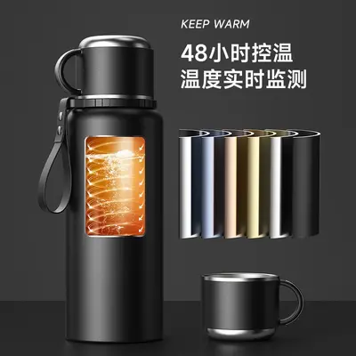 316 Stainless Steel Insulated Cup, Large Capacity with Infuser - 4