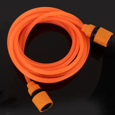 12V PU Air Hose with Connector for Car Washer and Air Compressor