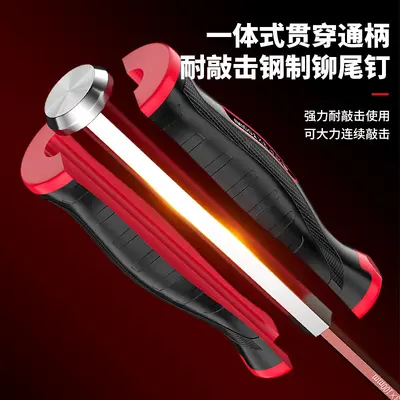Cross screwdriver set, heavy duty, percussion