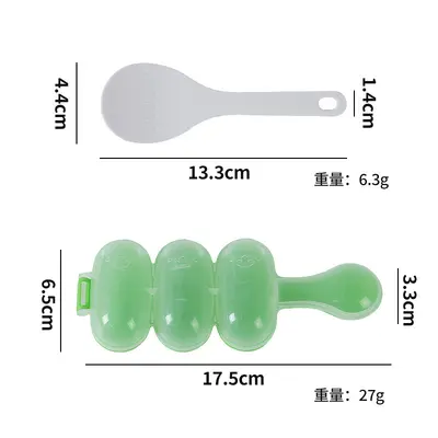 Rice Ball Mold Set for Baby and Child Food - 7
