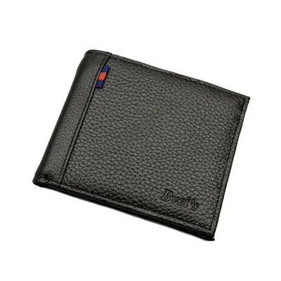 Men's Genuine Leather Wallet, First-Layer Cowhide, Multifunctional Document Bag - 6