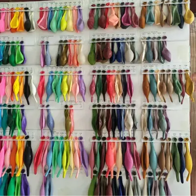 Matte Macaron Color Thick Latex Tail Balloon - 9