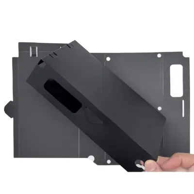 Schwarze PC-Batterie-Isolierfolie, flammhemmende Mylar-PET-Platte