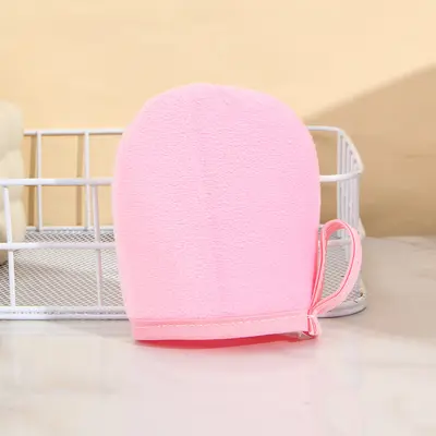 Bronzlaştırıcı yağın hızlı uygulanması için vücut losyonu eldivenleri, tembel masaj SPA için flok eldivenler, esansiyel yağlı bronzlaştırıcı eldivenler. - 11