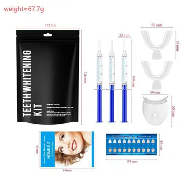 Home Teeth Whitening Kit with Gel - 7