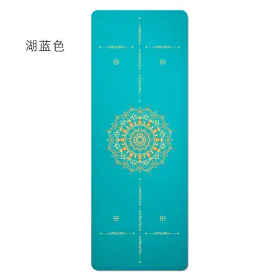 PU Yogamatte Naturkautschuk mattiert Kokosfaser rutschfest Profi - 13