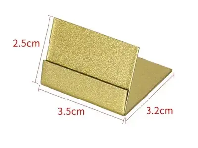 Metal Table Sign and Price Label Clip for Bakery and Deli - 7