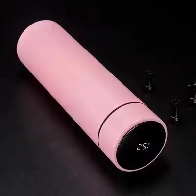 Smart Temperature Display Insulated Tumbler with Engraving Option - 11