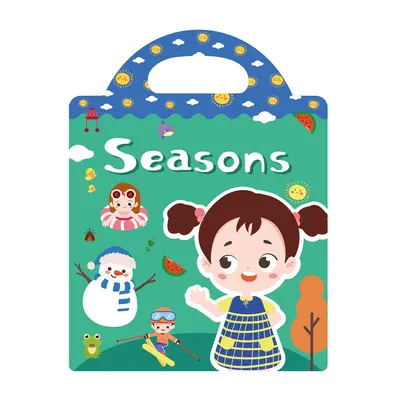 Children's DIY Scene Sticker Book, Ages 2-5, Reusable Jelly Stickers - 10