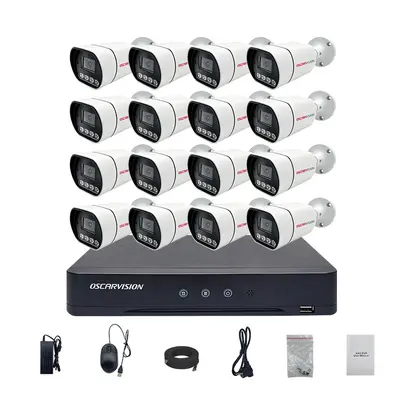 Coaxial camera set 16-channel, 2-8MP options, waterproof - 9
