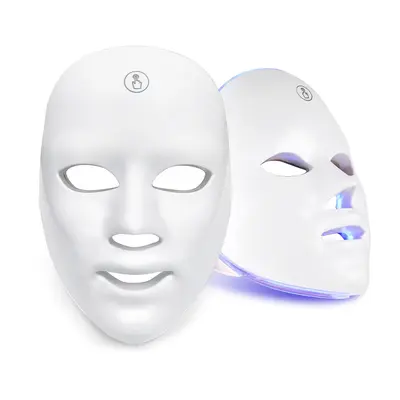 Ev Tipi Yedi Renkli Spektroskop Şarjlı LED Maske Cihazı Çapraz Sınır Özel Tedariki Foton Cilt Gençleştirme