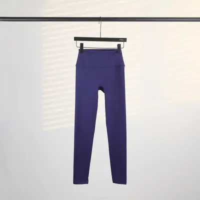 Lulu Original Align Yoga Pants High Waist Nude Feel Breathable Quick-Dry Fitness Peach Butt Lifting Sports Running Pants for Women - 9
