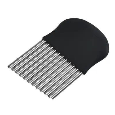 Stainless steel potato knife, kitchen, vegetable cutter, wavy blade