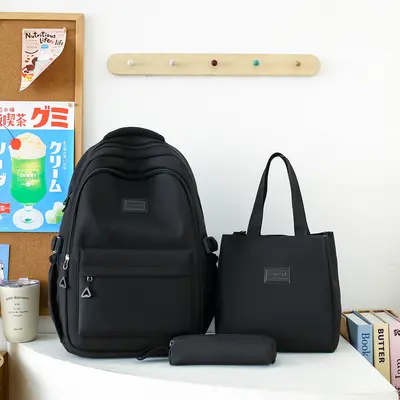 Large-Capacity Lightweight Korean Style Middle School Backpack - 8