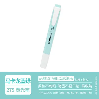 STABILO 275 Macaron Colour Series Student Highlighter Pen for Vocabulary Study and Exams - 11