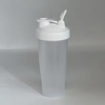 600ml Plastic Shaker Cup Protein Powder Milkshake Cup Portable Fitness Sport Water Bottle Mixer Cup with Logo Direct Factory Supply - 13