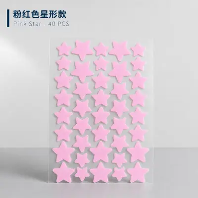 跨境彩色星星痘痘贴 水胶体隐形遮瑕祛痘贴 多尺寸组合48小时发货 - 8