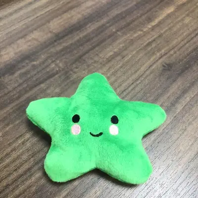 Plush Squeaky Vegetable, Fruit and Animal Dog Toy, Chew-Resistant - 13
