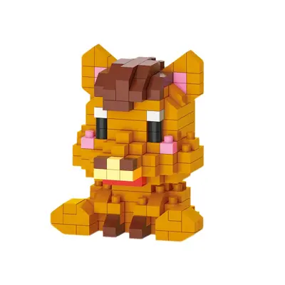 Compatible Building Blocks Zodiac Animal Figures Micro Particle Kids Educational Toy - 5