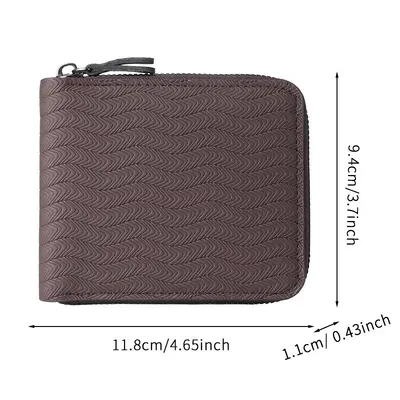 Kurze Herrenbrieftasche mit vielen Kartenfächern und Münzfach - 6