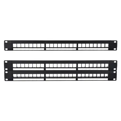 Network wiring overhead rack 24 ports 48 ports unshielded 19 inches 1U2U cabinet rack module empty rack