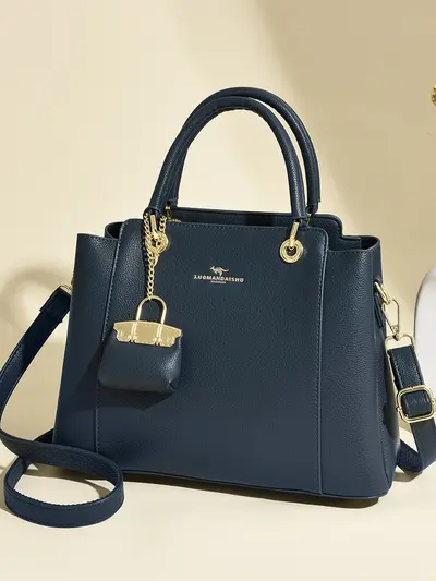 Women's Handbag, Large Capacity, Single Shoulder Strap - 3
