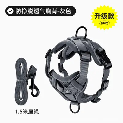 Small Dog Walking Harness Vest, Break-Resistant, for Cats and Dogs - 10