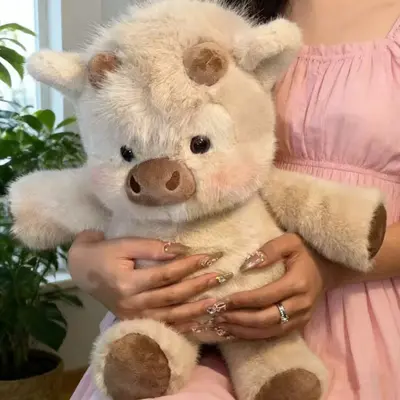 Running Little Pig Plush Toy Soft Comfort Sleep Pillow - 9