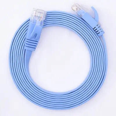 CAT6 flat network cable, oxygen-free pure copper, gigabit, 8 core - 7