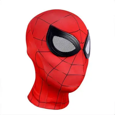 Spider-Man Head Mask, Miles Cosplay Face Mask for Adults and Kids - 3