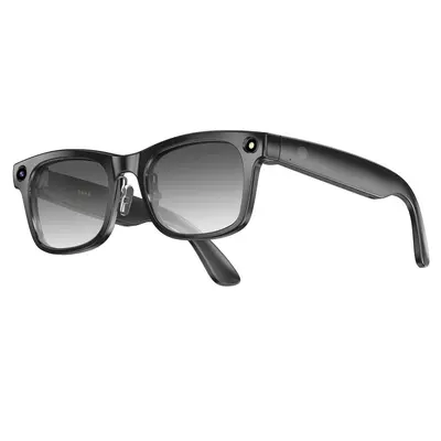 HYUNDAI Hyundai G17 intelligente AI-Brille mit Kamera, hochauflösende Fotografie und Videoaufnahme, Anrufe, universelle Objekterkennung A08