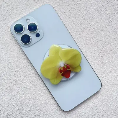 Orchid Magnetic Phone Holder, Foldable Desktop, Portable - 11