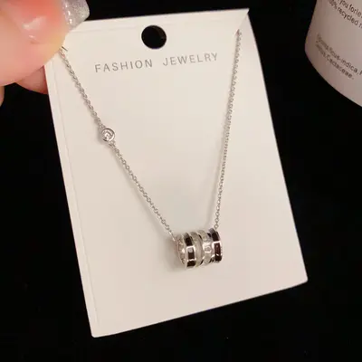 Minimalist Silver Collarbone Chain, Gold Electroplating - 11