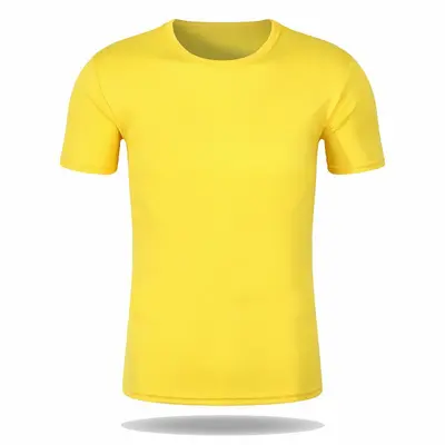 Quick-Drying Short-Sleeve Work T-Shirt, Custom Printed Logo, Round Neck - 13