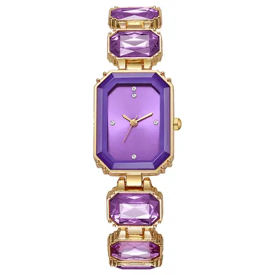 Xiaobingtang Damenuhr 2024 neue Damenuhr erschwinglicher Luxus Nische elegante Damenuhr hoher Look voll mit Diamanten - 11
