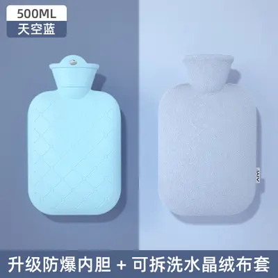 Thickened Explosion-Proof Water-Filled Hot Water Bottle for Elderly - 8