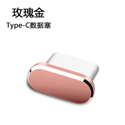 Metal Type-C Port Dust Plug, High Gloss - 10