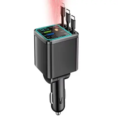 Araç şarj cihazı 3 fonksiyonlu 12V-24V uyumlu - 8