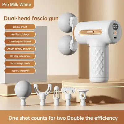Mini fascia tabancası, USB şarjlı, omuz ve boyun masajı - 7
