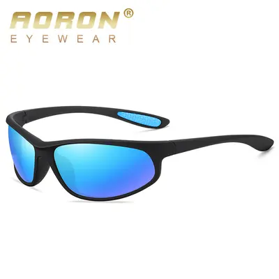 Sports Sunglasses, Small Frame, Dark Green, Polarized, Model 3033 - 4