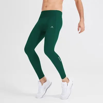 Unisex High-Waist Running Leggings, Stretch Fitness and Yoga Pants - 12