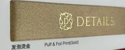 Custom Logo Printed Decorative Ribbon, Birthday Cake and Gift Box, Gold Hot Stamping - 7